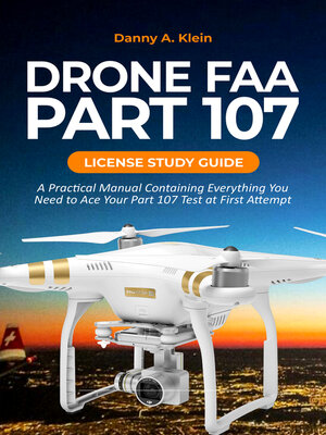 cover image of Drone FAA Part 107 License Study Guide